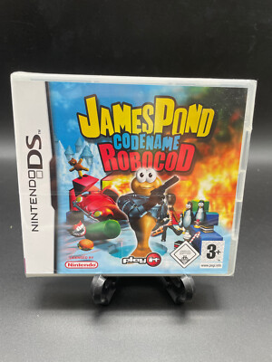 James Pond Codename Robocod -PAL/EUR- Nintendo DS (2,3,XL,Lite) - New/Sealed/Neu