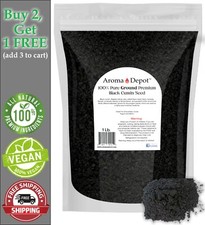 1 lb GROUND Black Seed Powder Cumin NIGELLA SATIVA Semilla Comino Negro