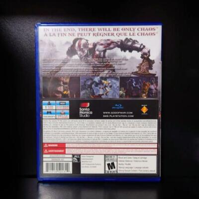 Playstation 4 PS4 GOD OF WAR 3 Remastered Sony Video Games From