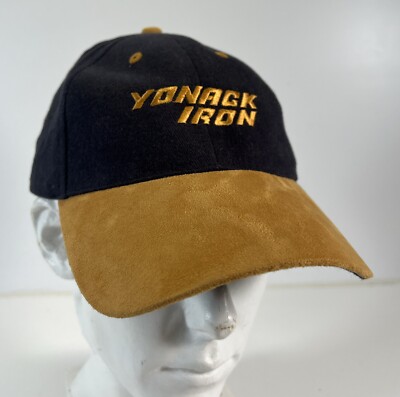 Vintage Yonack Iron and Metal Company Trucker Hat Cap Hook & Loop Dallas TX