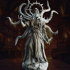 Hendrak Elder Lich Mindflayer Illithid Sorcerer Wizard Miniature D D DnD