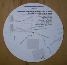 Technics SL-3200-3210/3300-3310/5200/5300-5310/5350 Goniometro allineamento braccio