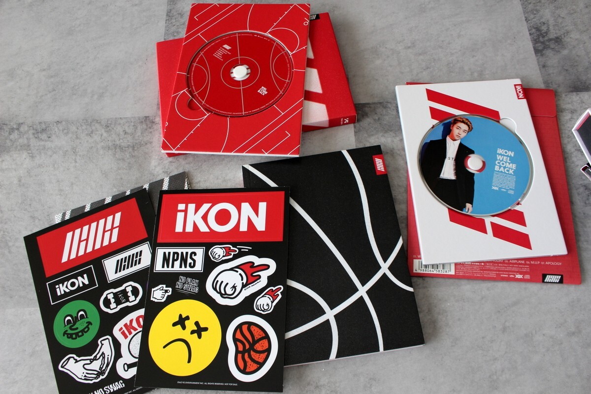SET x12 iKON Japan CD DVD Blu-ray Dumb&Dumber Welcome back