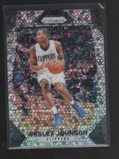 WESLEY JOHNSON 2017-18 PANINI PRIZM FAST BREAK PRIZMS CARD #213