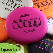 Discraft MCBETH PUTTER LINE SOFT LUNA *pick weight/color* Hyzer Farm disc golf