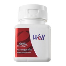 Le système digestif Well Herbals Ashwagandha 60 comprimés stimule l'immunité F S