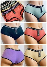 Boyshorts Sports Boxers Panties 6/12 Undies 95 COTTON Underwear Short 8464 S-XL