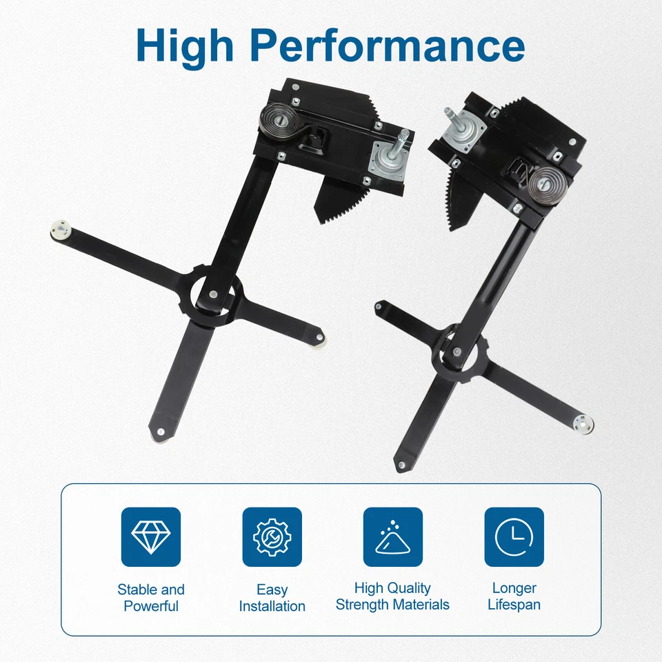 Regulador de ventana manual delantero izquierdo Chevy C10 1977-1991 GMC Jimmy 1977-1986 Foto 3 de 4
