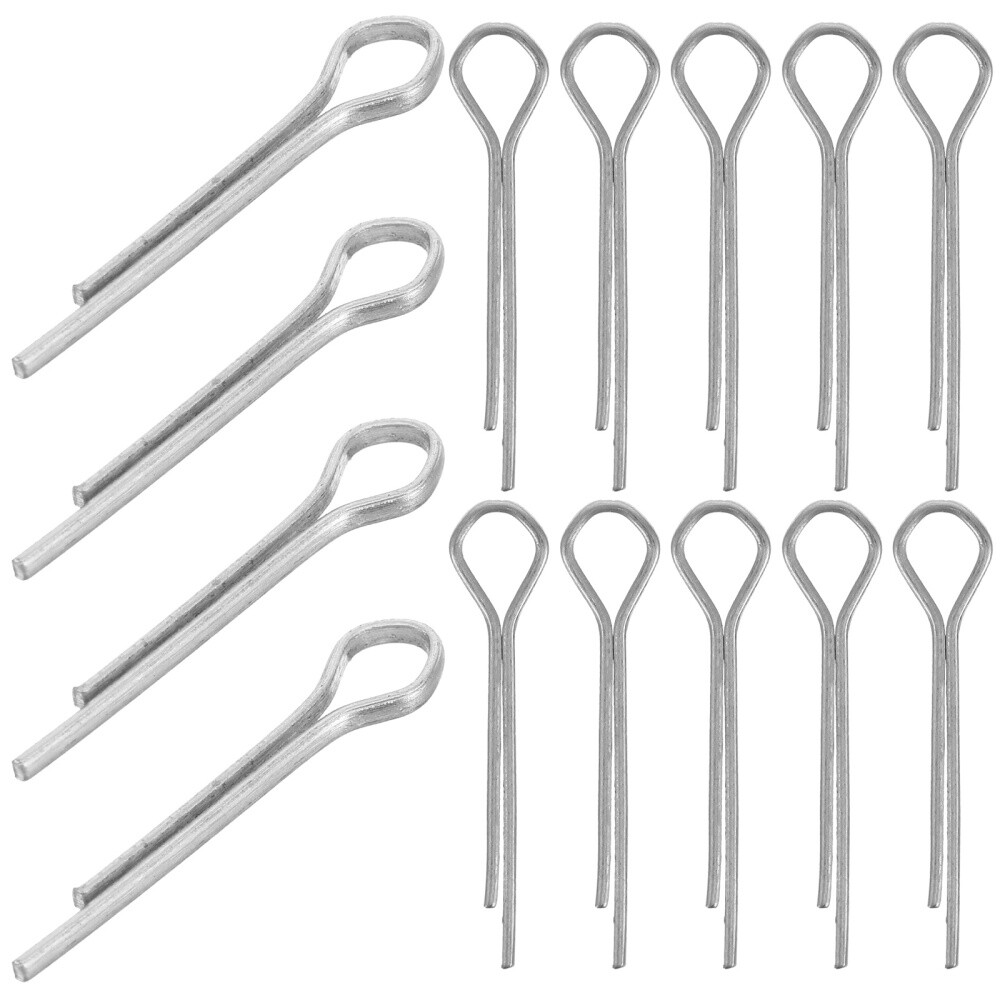 100pcs Steel Pull Pin Cotter Pin Spring Cotter Pin Clip Engine Repair