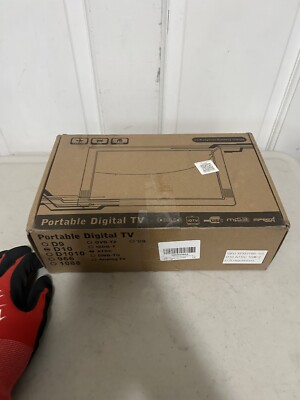 Portable Digital TV ATSC D10 XD02186-03 10 inch Portable TV New