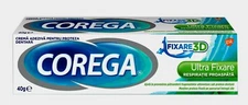 Perfect Corega very strong adhesive ultra  fixing 3d cream protect gums 40 gr