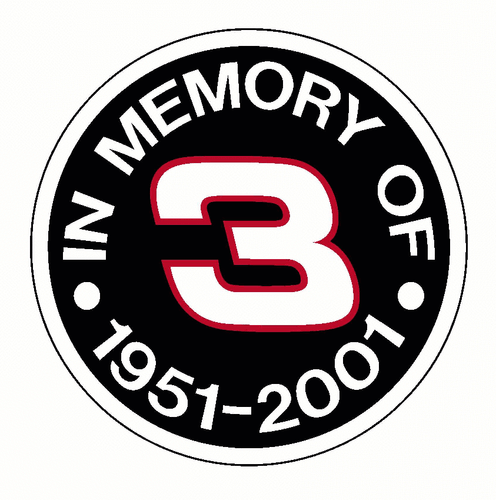 DALE EARNHARDT Sr #3 Vinyl Decal / Sticker nascar M2 - Picture 1 of 4