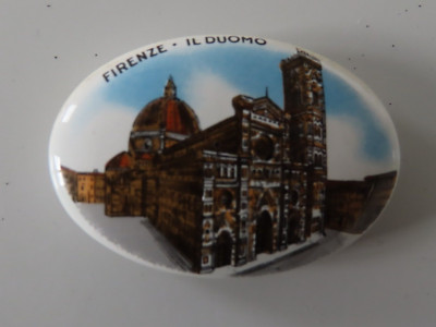 Kühlschrankmagnet FIRENZE/FLORENZ Dom (KATHEDRALE). ITALIEN. Top Zustand.