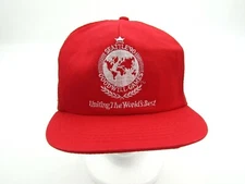 VTG Seattle Goodwill Games 1990 Hat Adjustable Snapback Mesh Trucker Cap Red