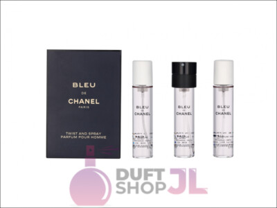 Chanel Bleu De Chanel Pour Homme Giftset 60 ml ( 3 x 20 ml )