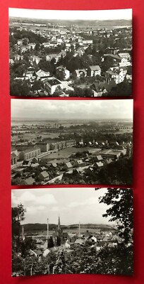 3 x Foto AK BAD FREIENWALDE 1967/74 Stadtansicht, Schwimmstadion   ( 90851