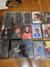 Lot Of 15 Country Cassette Tapes Various Artists Please Read