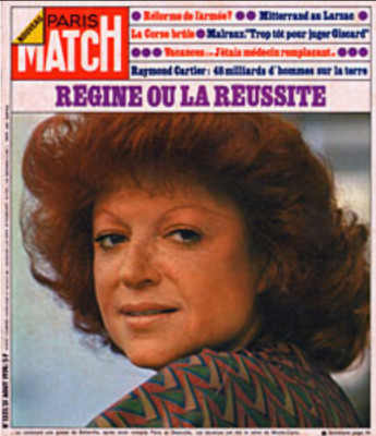 Paris Match Nr. 1321   31. August 1974   La successite de Régine   Coco Chanel  