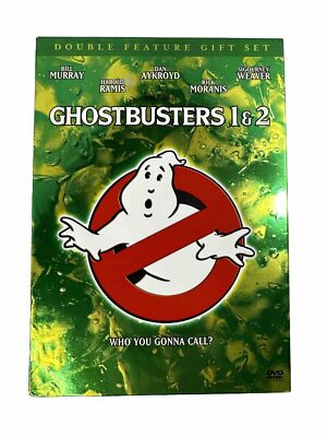Ghostbusters 1 & Ghostbusters 2 DVD Double Feature Gift Set +
