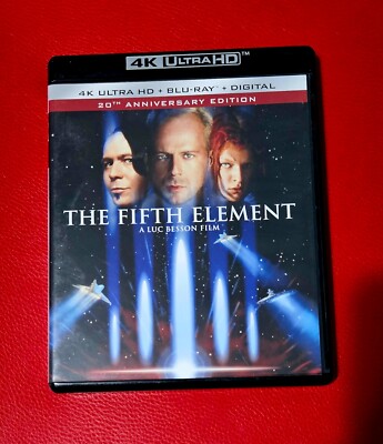 THE FIFTH ELEMENT 4K ULTRA HD DISC MOVIE DISC