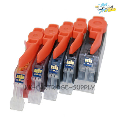 Lot 8+2 Cartouches D'encre Compatibles Canon PGI 520 / CLI 521 - Pour Imprimantes MP540, MP620 - Neuf