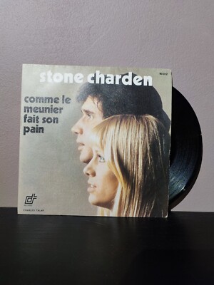 Disque Vinyles 45 Tours Stone Charden - Comme le meunirer fait son pain/Toi, la