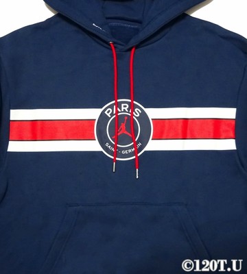 Air Jordan x Paris Saint-Germain Hoodie Midnight Navy DJ3929-410 Size XL  for sale online | eBay