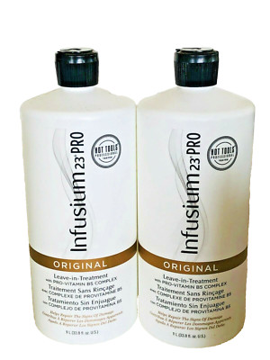 INFUSIUM 23 PRO ORIGINAL LEAVE-IN-TREATMENT VITAMIN B5 COMPLEX 33.8 OZ 2 BOTTLES