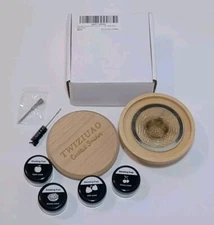 Cocktail Smoker Kit 4 Wood Chip Flavor To Infuse - Cherry Oak Apple Hickory