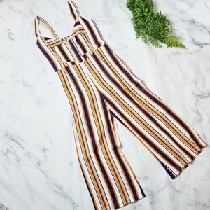 linen pinafore jumpsuit