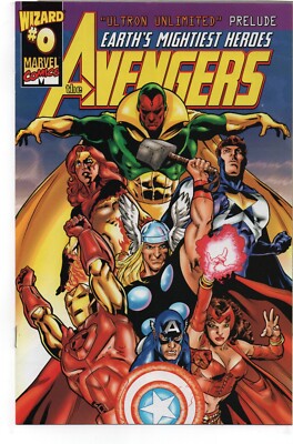AVENGERS #0 - SUPPLEMENT TO WIZARD: THE COMICS MAGIZINE #95 - MARVEL - 1999