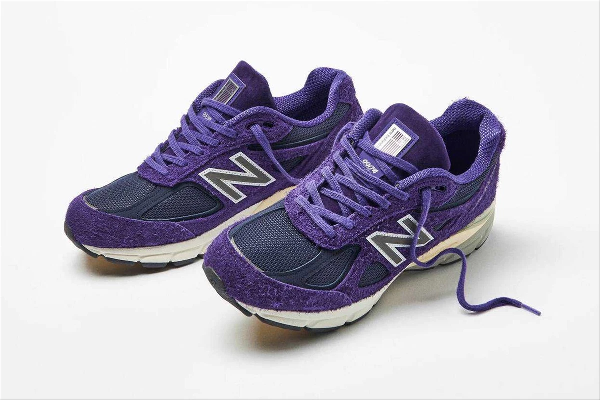 New Balance 990V4 BY TEDDY SANTIS Purple Suede U990TB4 US 9.5