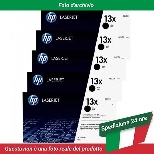 Q2613X HP 13X Toner Black 5 Pack