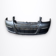 2005-2010 Vw Jetta Front Bumper Cover Grey W Grilles Washer Covers Oem