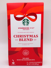 Starbucks - VIA Instant Coffee - 2025 Christmas Blend - BB 08/06/2026
