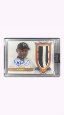 2020 Topps Dynasty Ichiro Miami Marlins Autograph Patch DAP-14 Serial /10