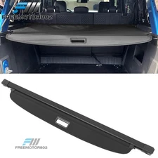 Fits 21-25 Ford Bronco 4Dr Black Retractable Trunk Cargo Security Luggage Cover