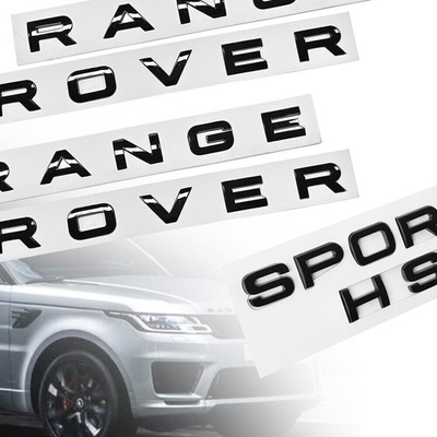 #ad 3x Gloss Black Front Hood Rear Liftgate Emblem For RANG ROVER SPORT HSE Letters $43.69