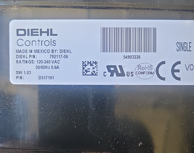 #ad #ad Diehl D517191 792717 06 Control Board Electric Washer Dryer Replacement Part $50.00