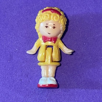 VINTAGE POLLY POCKET 1989 DRESSING UP TIME WITH POLLY RING - POLLY FIGURE