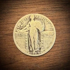 1929 Standing Liberty Quarter - VG/F - Old US 90% Silver