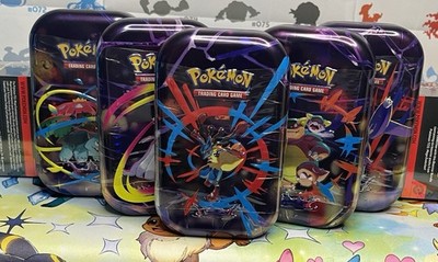X1 Pokemon Mega Evolutions Mini Tin - Random Lot! New Sealed!!!