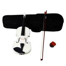 🎅🎄FAST, FREE SHIPPING!🎄🎅Electric Violin w Softshelled Hard Case, Wax & More!