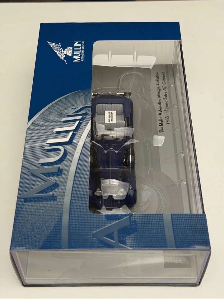 1935 HISPANO SUIZA J12 Cabriolet (Blue) [MINICHAMPS] 1/43 scale - Image 2 of 2