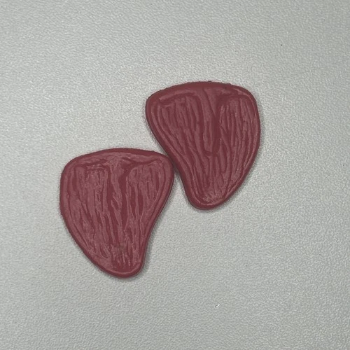 2 Vintage Barbie Beach Blast 1988 Replacement Grill T-bone Steaks Red