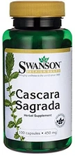 Swanson CASCARA Sagrada 450 MG 100 CAPS