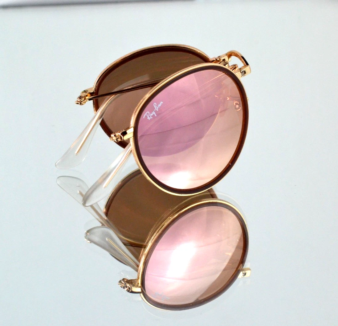 Ray-Ban Pink Round Sunglasses for Men for sale | eBay