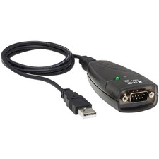 Plug and Play USB to DB9 RS232 Adapter, Mac PC Compatible