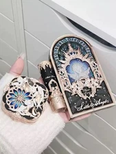 Flower Knows Little Angel , Eyeshadow, lipstick And Blush Makeup Set .