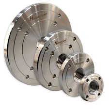 Hurricane Turning Tools, 2", 3", 4", 6" Steel Faceplate Set For Wood Lathe, 1"